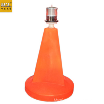 beach and gulf sea area floating navigation floater Buoy with warning signal light